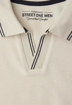 Poloshirt met structuur