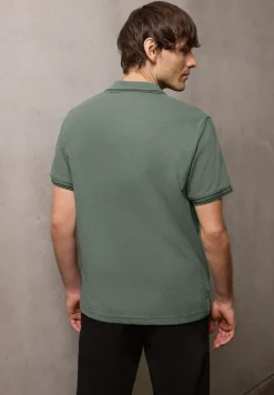 Poloshirt met structuur