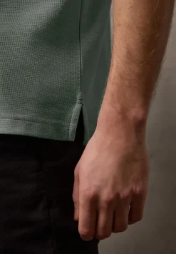Poloshirt met structuur