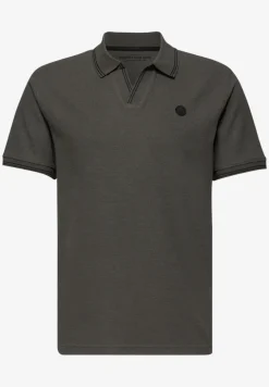 Poloshirt met structuur