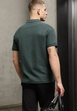 Poloshirt met structuur