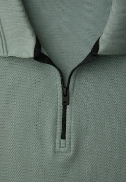 Poloshirt met structuur