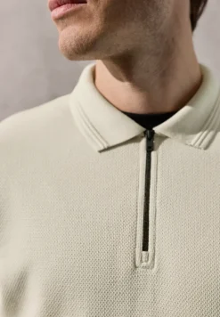 Poloshirt met structuur