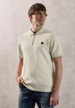 Poloshirt met structuur