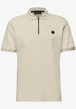 Poloshirt met structuur