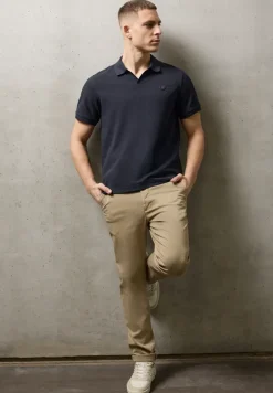 Poloshirt met structuur