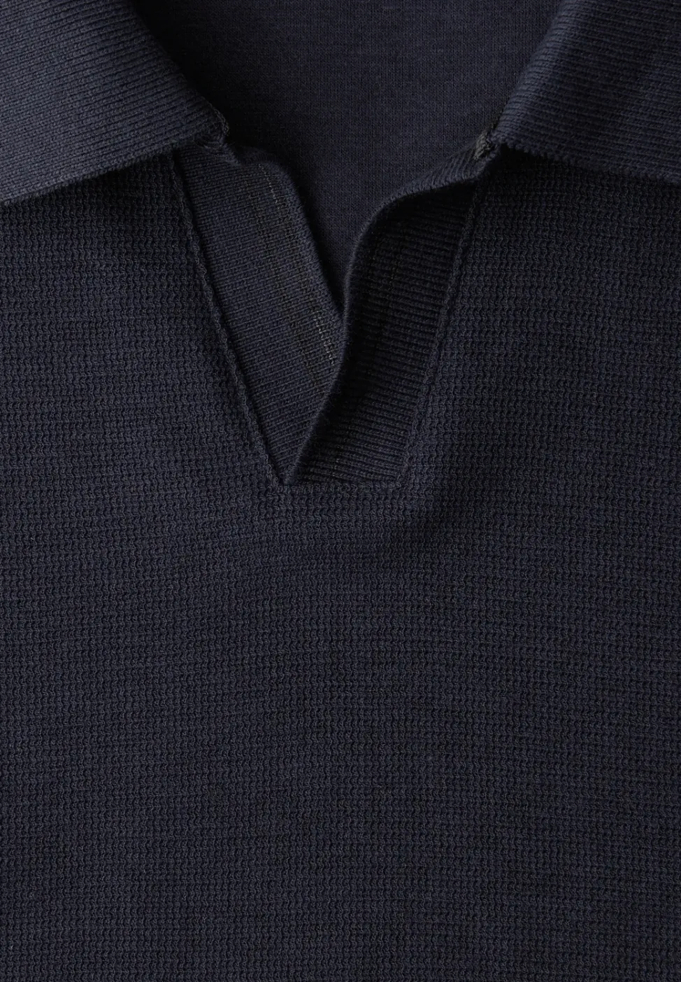Poloshirt met structuur