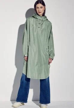 Poncho met capuchon