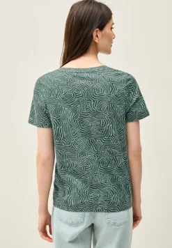 Printshirt in tuniekstijl