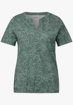 Printshirt in tuniekstijl