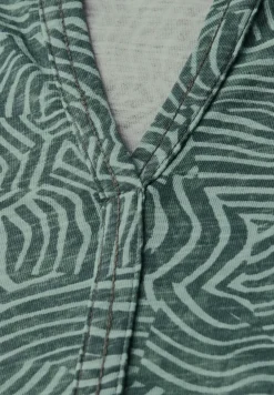 Printshirt in tuniekstijl