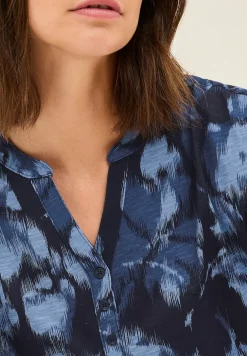 Printshirt in tuniekstijl