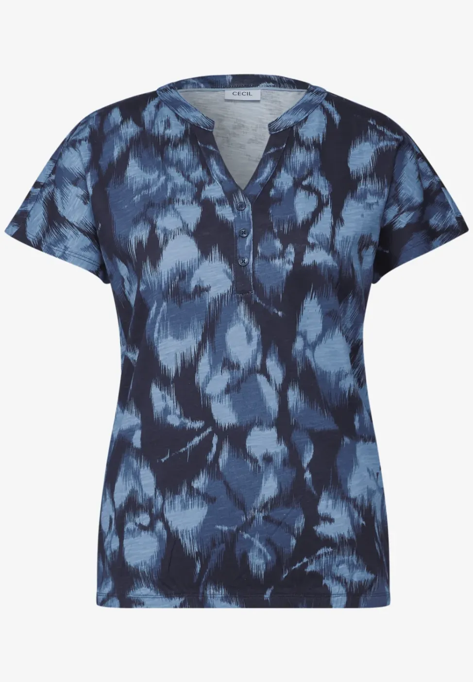 Printshirt in tuniekstijl