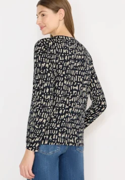 Printshirt in tuniekstijl