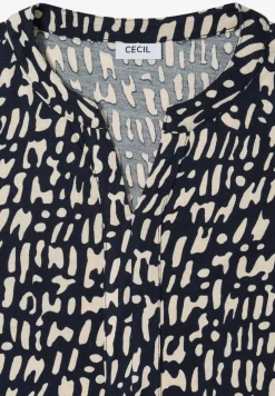 Printshirt in tuniekstijl
