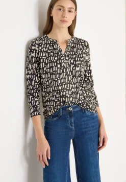 Printshirt in tuniekstijl