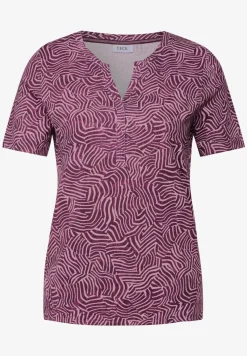 Printshirt in tuniekstijl