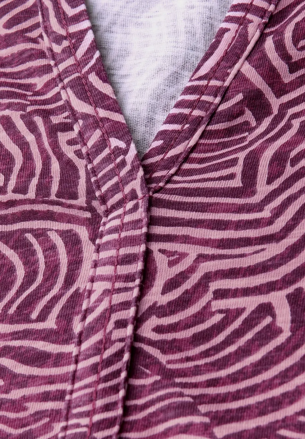 Printshirt in tuniekstijl