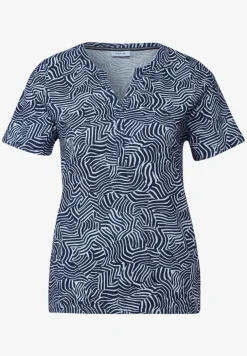 Printshirt in tuniekstijl