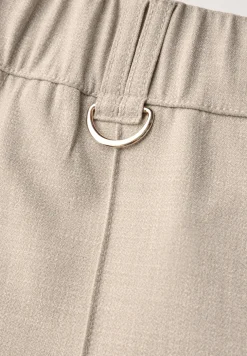 Rechte gemêleerde broek