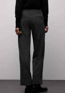 Rechte legging jacquard broek