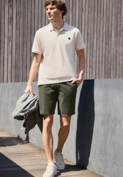 Regular Fit chino shorts van corduroy