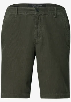 Regular Fit chino shorts van corduroy