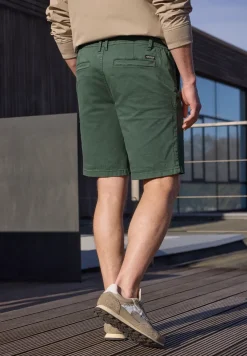 Regular Fit chino shorts met zakken