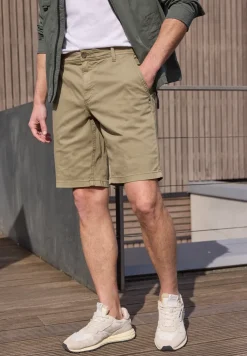 Regular Fit chino shorts met zakken