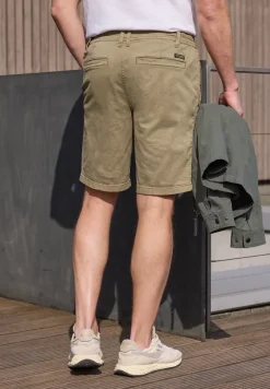 Regular Fit chino shorts met zakken