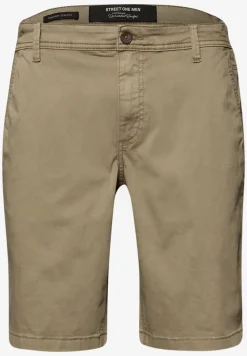 Regular Fit chino shorts met zakken