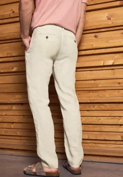 Relaxed Fit linnen chino