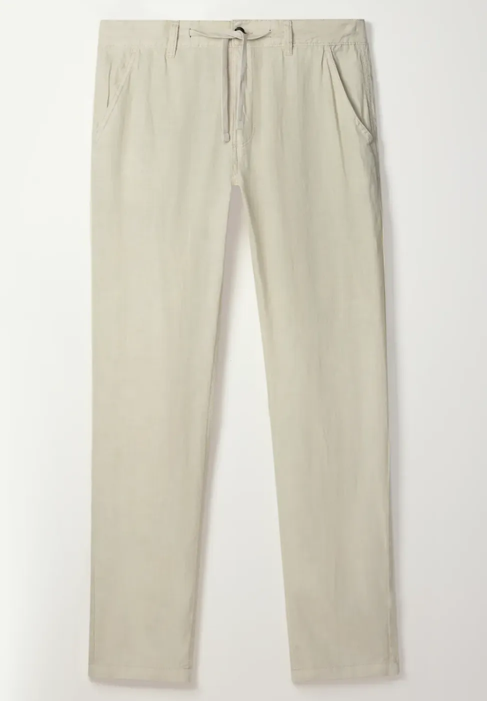 Relaxed Fit linnen chino