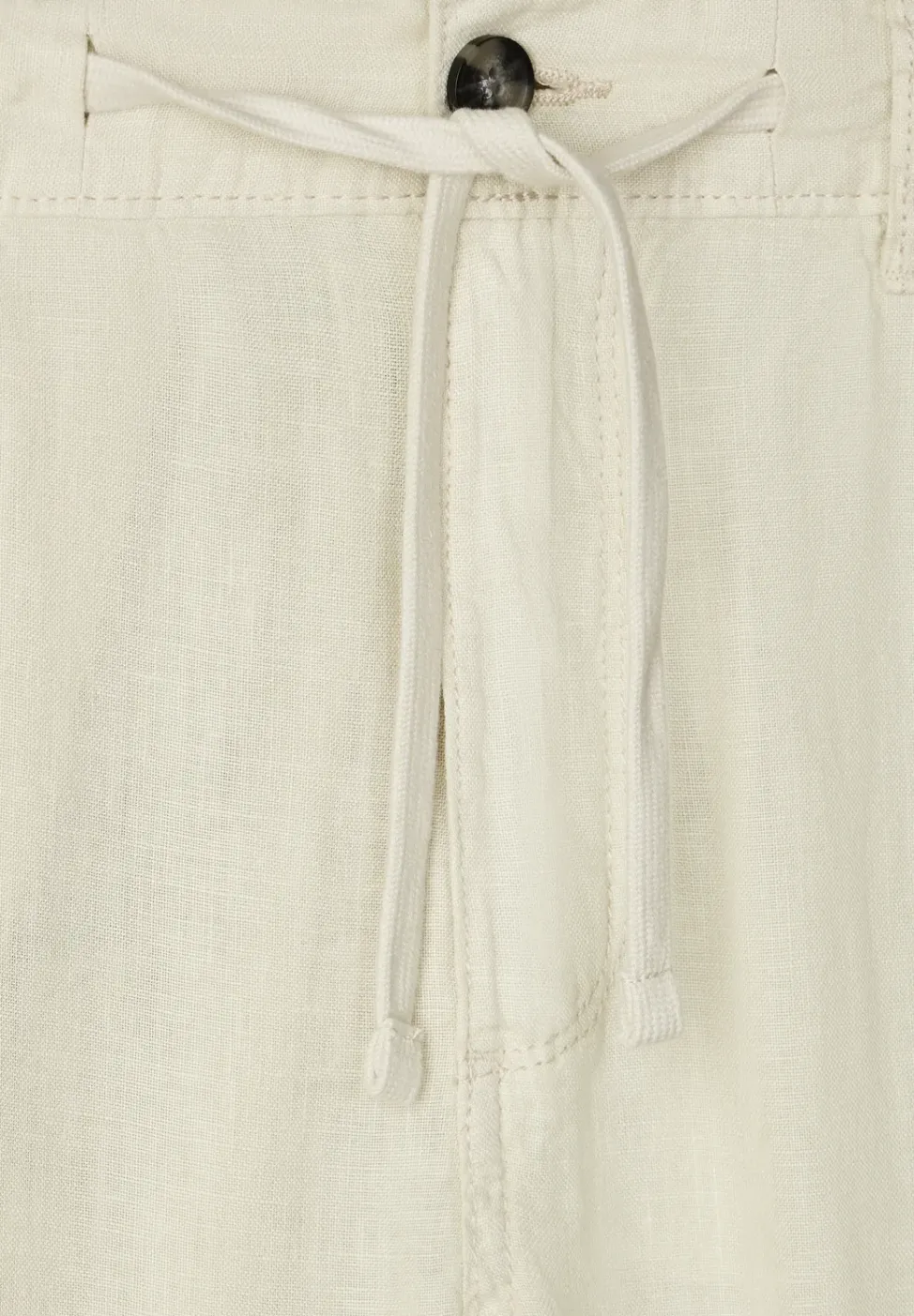 Relaxed Fit linnen chino