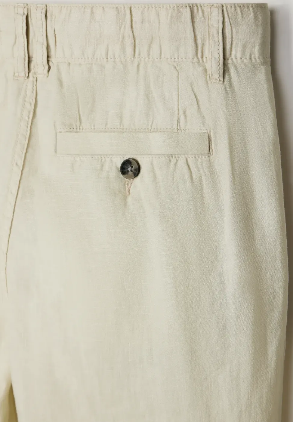 Relaxed Fit linnen chino