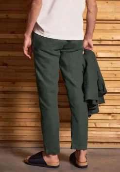 Relaxed Fit linnen chino