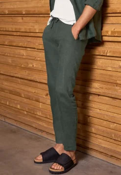 Relaxed Fit linnen chino