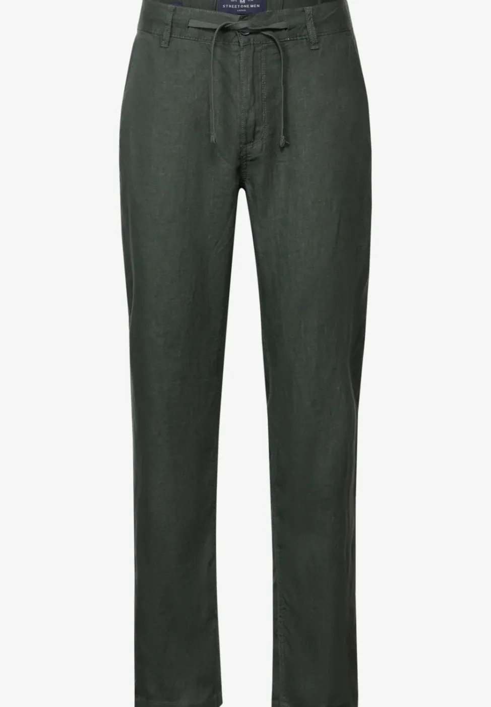 Relaxed Fit linnen chino