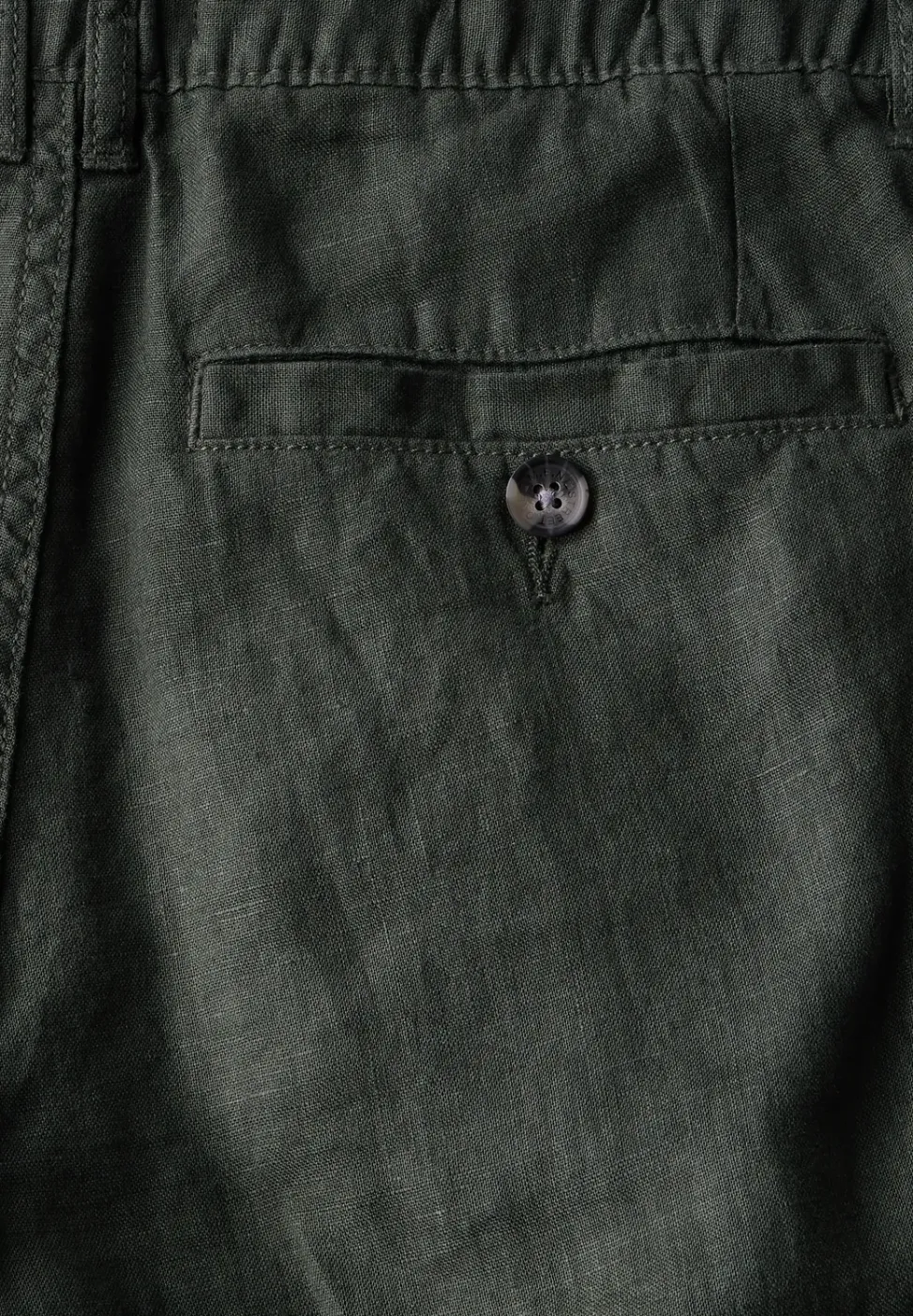 Relaxed Fit linnen chino