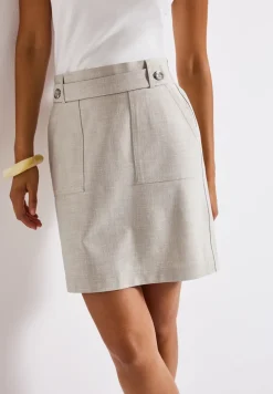 Rok in gemêleerde look