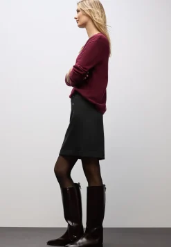 Rok met knoopdetail
