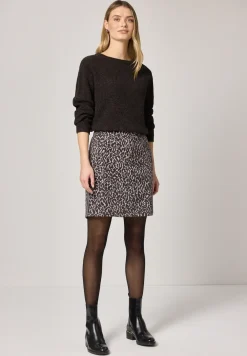 Rok met leopatroon