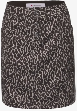 Rok met leopatroon