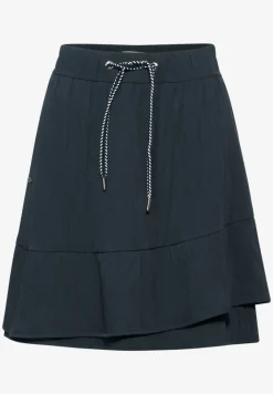 Rok met volants en structuur