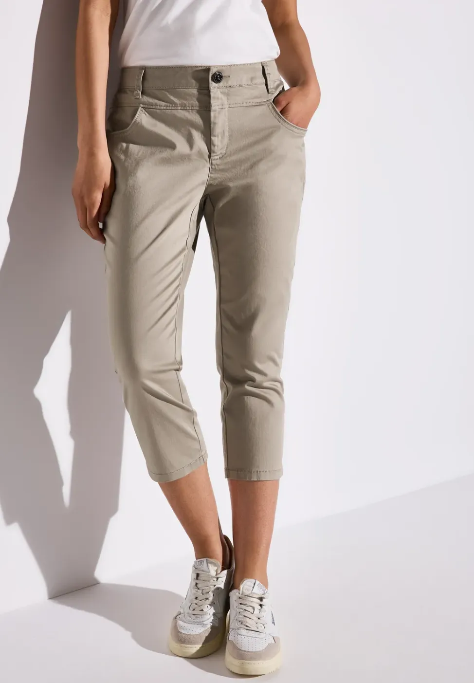 Satijnen 3/4 broek