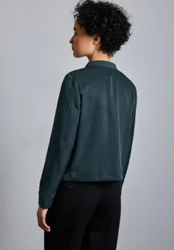 Satijnen blouson
