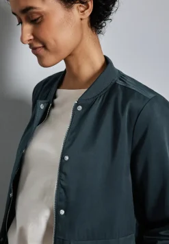 Satijnen blouson