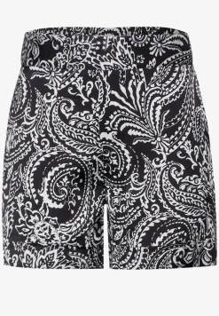 Satijnen paisley-shirt