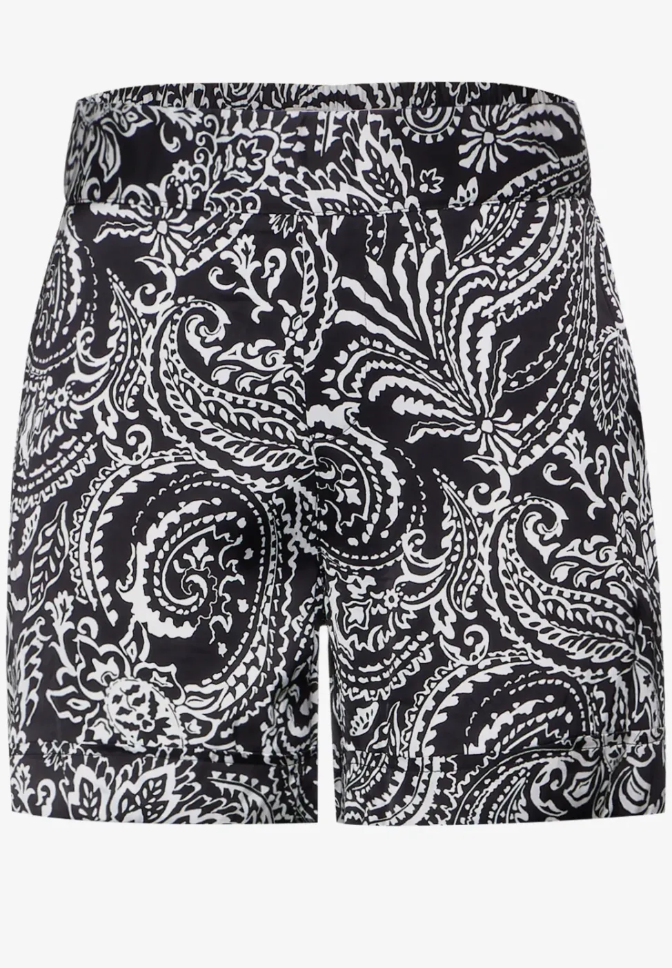 Satijnen paisley-shirt