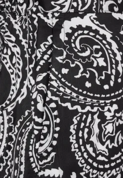 Satijnen paisley-shirt